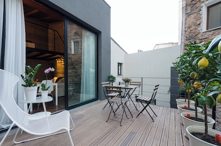 家庭复式, 庭院景观 | 露台