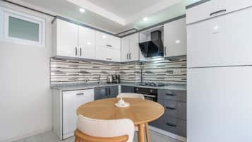Family Condo, 2 Bedrooms, Non Smoking, Balcony | Private kitchen | Coffee/tea maker, electric kettle