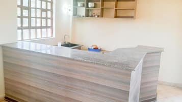 Classic Studio | Private kitchen | Fridge, microwave, electric kettle, cookware/dishes/utensils