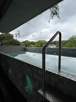 Pool - Modern apartment with swimming pool, movie theater and garage - near Shopping del Sol (Asunción)