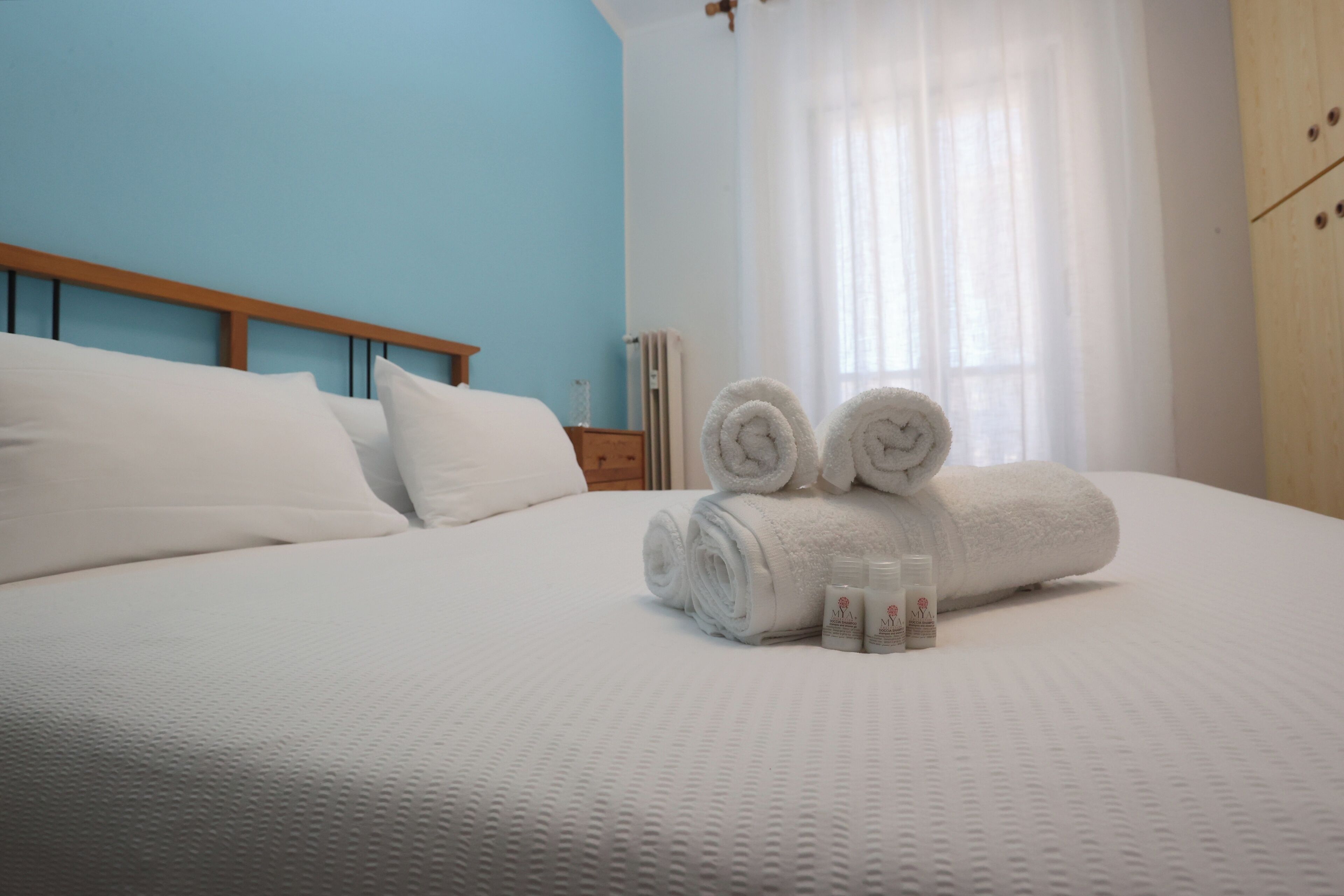 1 bedroom, desk, iron/ironing board, travel crib