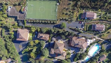 Blick von der Unterkunft