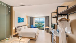 豪華客房, 露台, 海景 | 書桌、手提電腦工作空間、免費 Wi-Fi