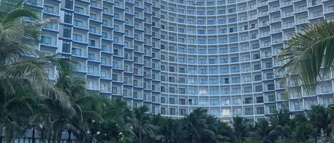 Majoituspaikan julkisivu