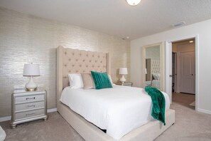 6 bedrooms, iron/ironing board, travel cot, free WiFi