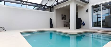 Indoor pool, outdoor pool