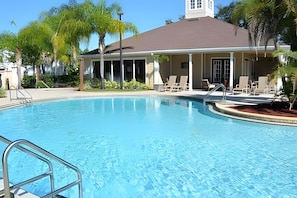 A heated pool - Casa 4Q no Lucaya c/ Estrutura de Resort (Kissimmee)