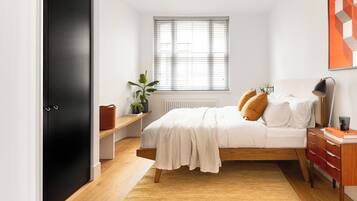 Premium bedding, in-room safe, individually decorated