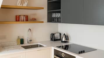 Studio Apartment | Premium bedding, in-room safe, individually decorated