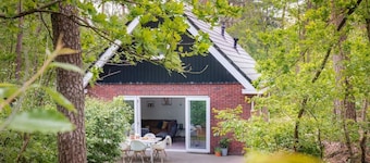 Grove Den I Heerlijk vakantiehuis met bosrijke tuin