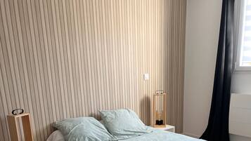 2 chambres, Wi-Fi, draps fournis