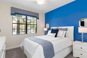 5 bedrooms, iron/ironing board, travel crib, free WiFi