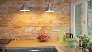 Kühlschrank, Ofen, Herdplatte, Geschirrspüler