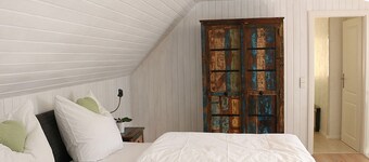 Casa de vacaciones 'Froschkönig' con terraza compartida, jardín compartido y wifi