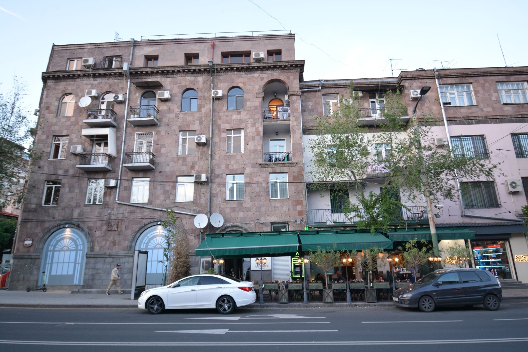 Façade de l’hébergement