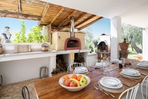 Restauration en plein air