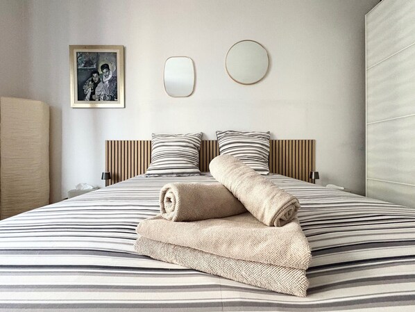 1 間睡房、熨斗/熨衫板、Wi-Fi、床單