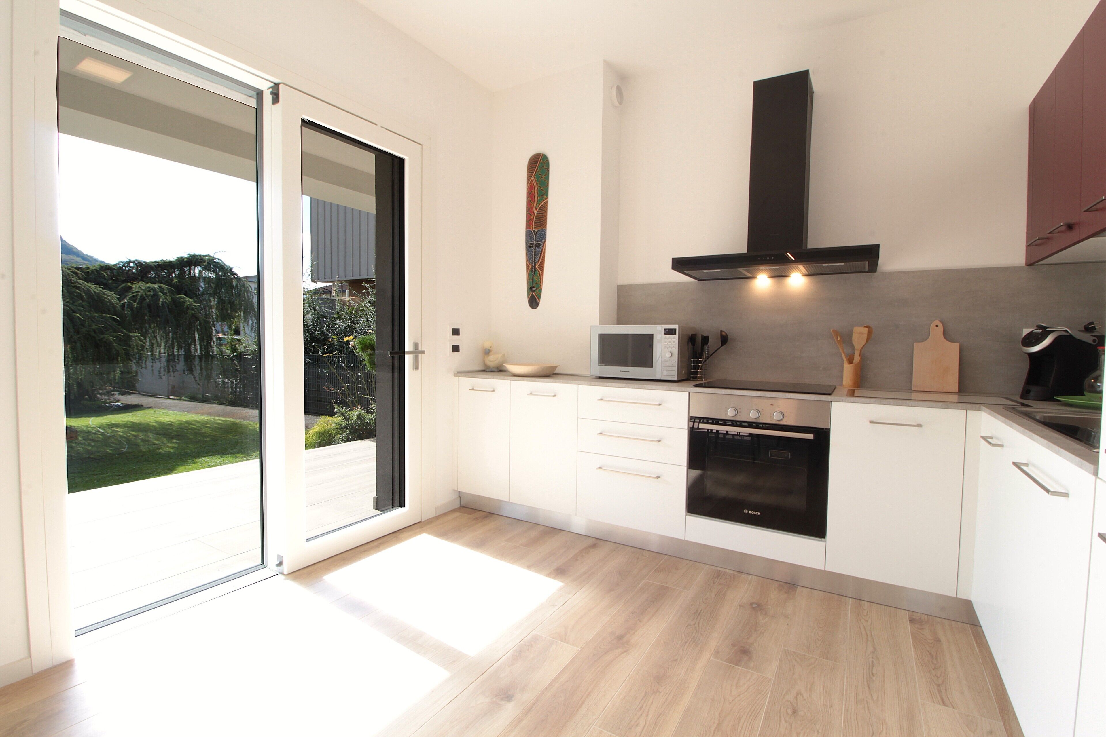 House, Patio, Mountain View | Private kitchen