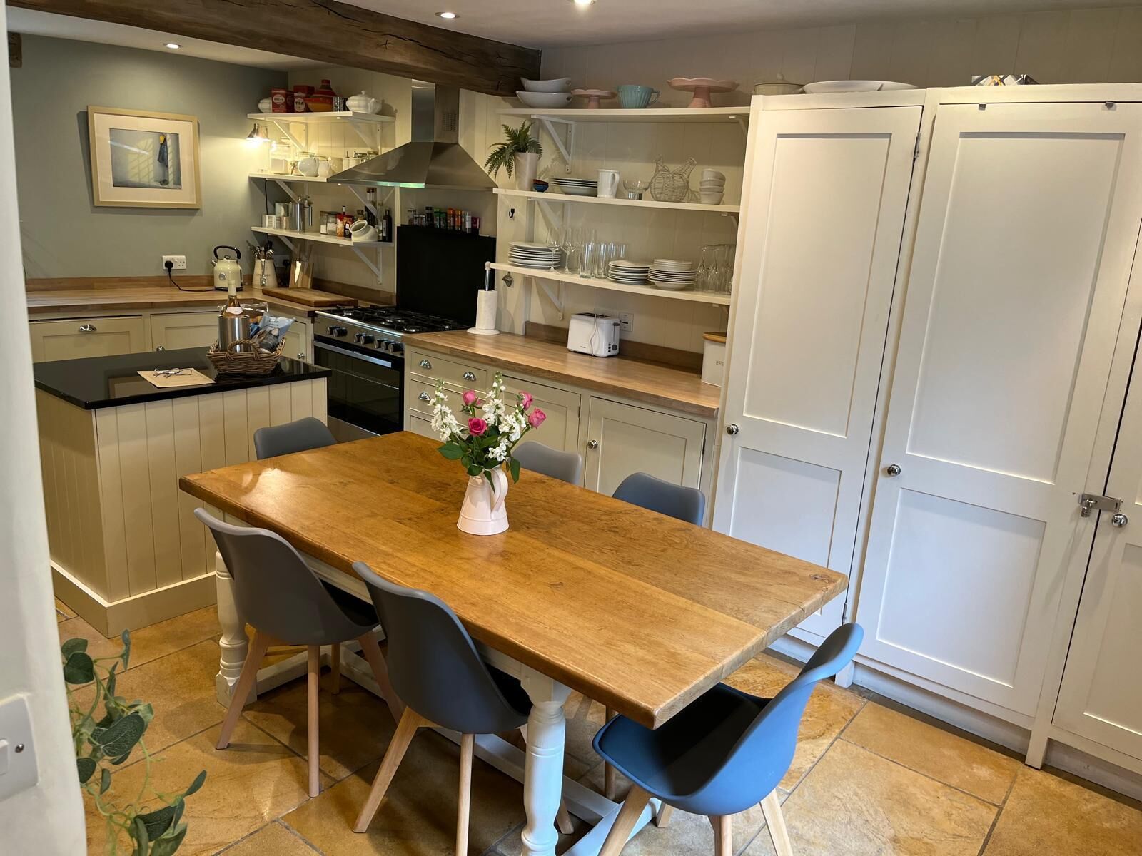 Microwave, oven, dishwasher