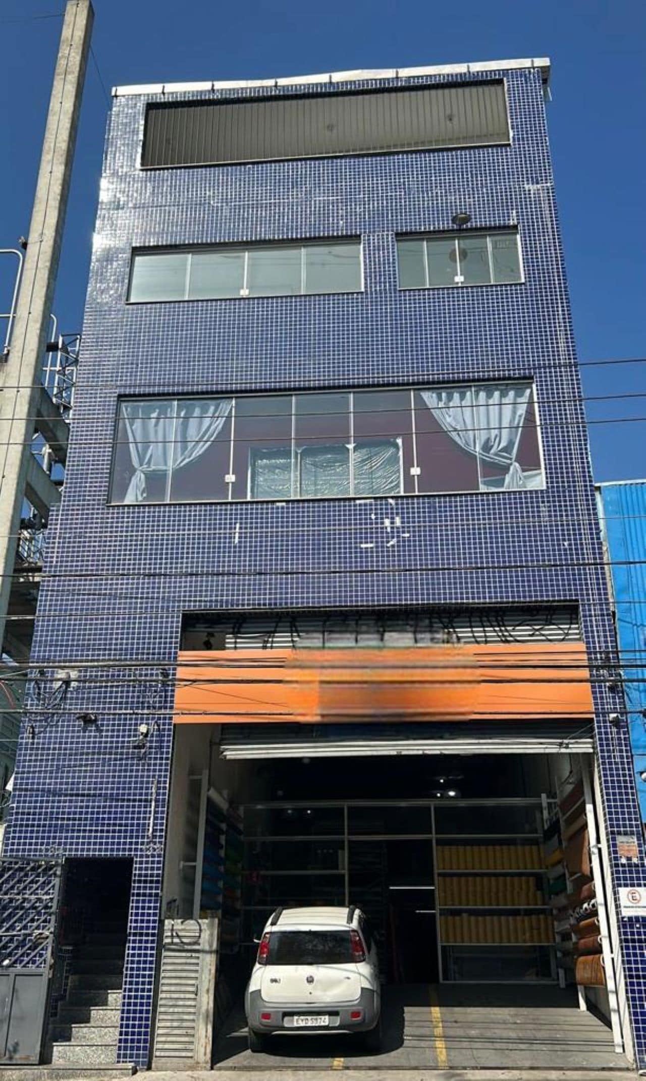 Fachada da propriedade