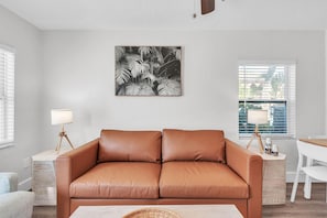 Condo, 1 Queen Bed with Sofa bed (The Bungalows #3) | Living area
