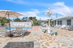 Condo, 1 Queen Bed with Sofa bed (The Bungalows #3) | Pool | A heated pool