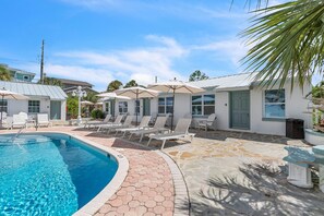 Condo, 1 Queen Bed with Sofa bed (The Bungalows #4) | Pool | A heated pool