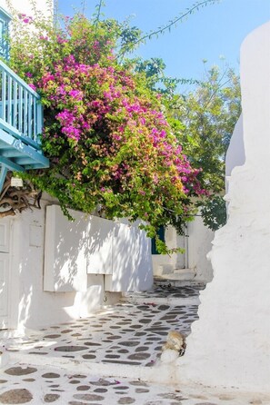 Property grounds - Simone - Four Bedroom Villa, Sleeps 8 (Kalafatis)