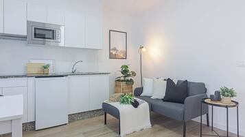 Apartment, 1 Bedroom | Private kitchen | Mini-fridge