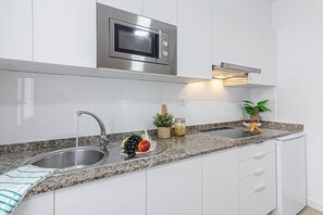 Apartment, 1 Bedroom | Private kitchen | Mini-fridge