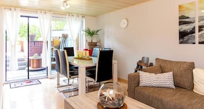 Ferienwohnung 70m² – Natur, Fitness & SUP am Fluss