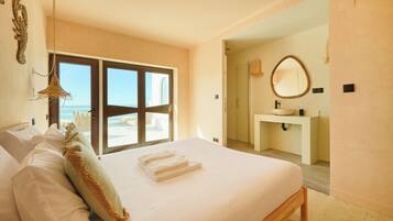 Chambre Double Deluxe, vue océan | Wi-Fi gratuit