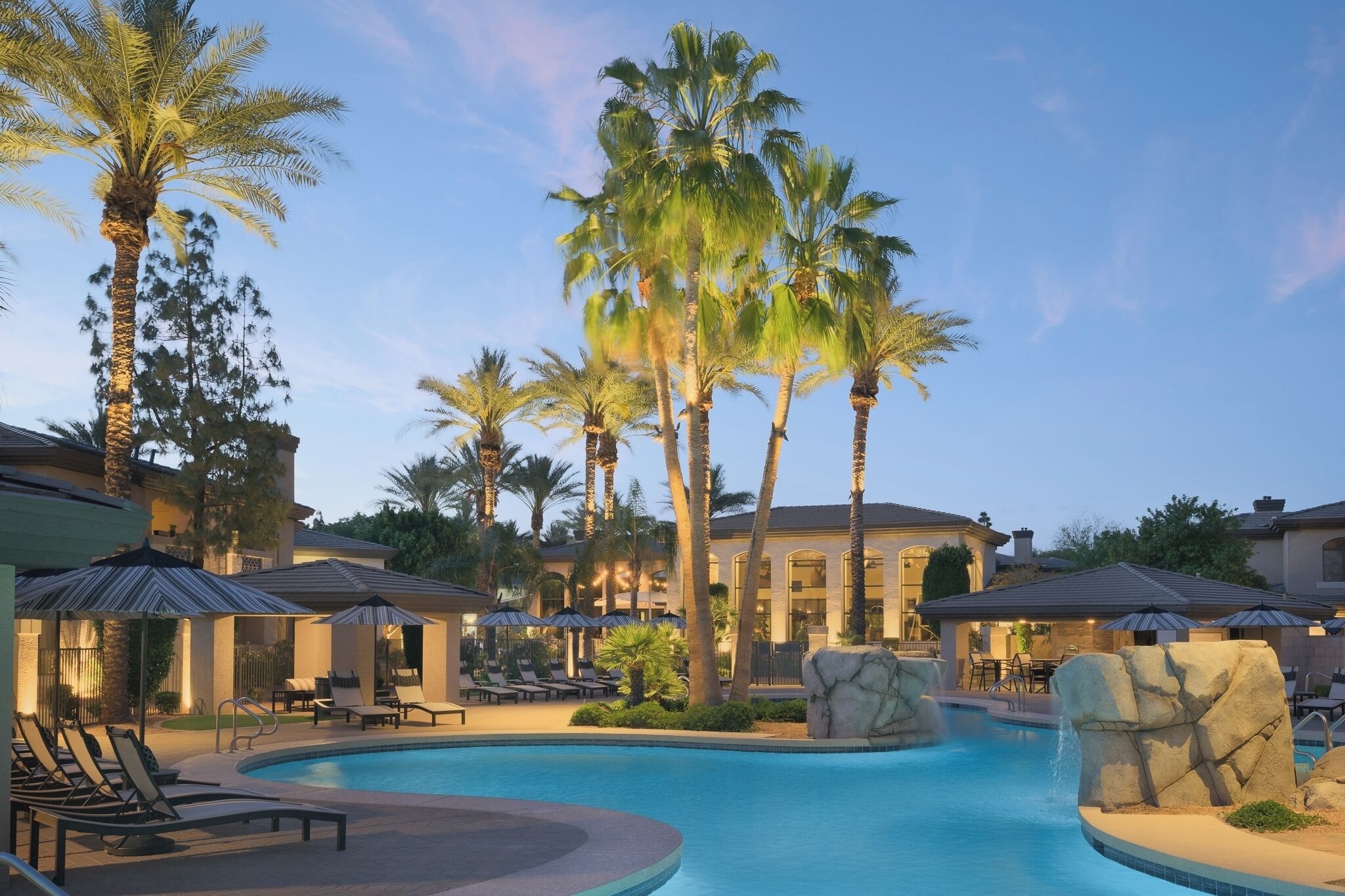 Alberca al aire libre 