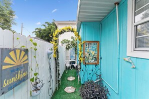 Overnattingsstedets uteområder