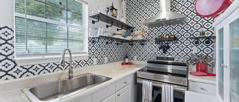 Microwave, oven, stovetop