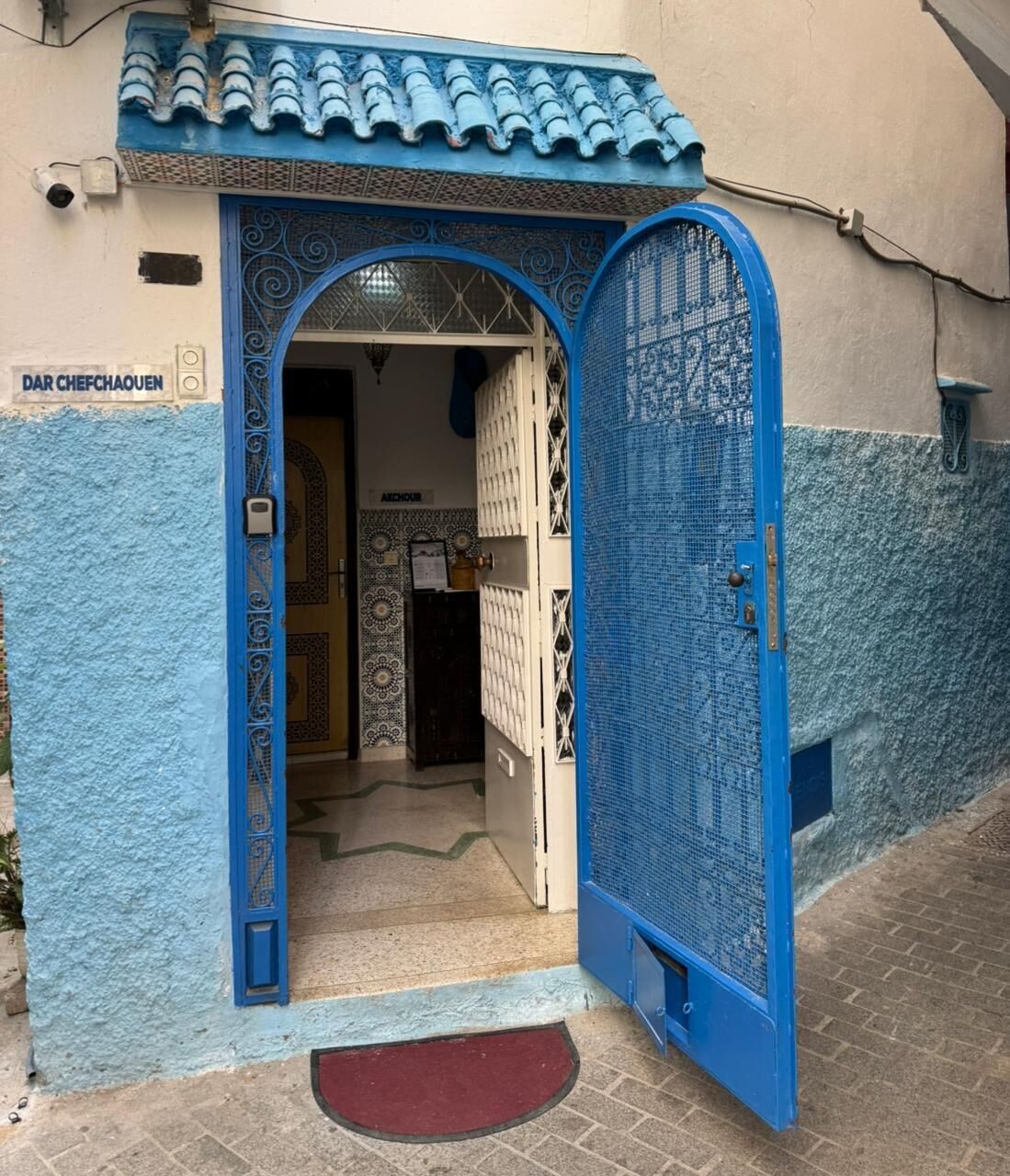 Entrada de la propiedad