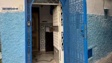 Entrada de la propiedad