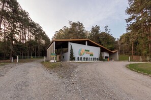 Façade de l’hébergement