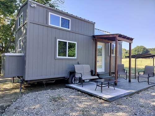 Welcoming Tiny Home nestled on small farm