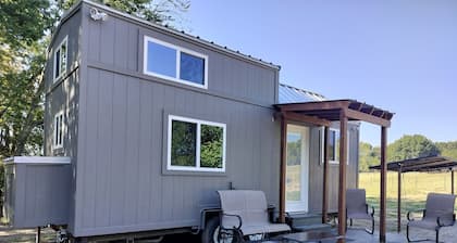 Welcoming Tiny Home nestled on small farm