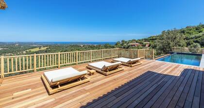 Luxury villa with exceptional panoramic views in Porto Vecchio