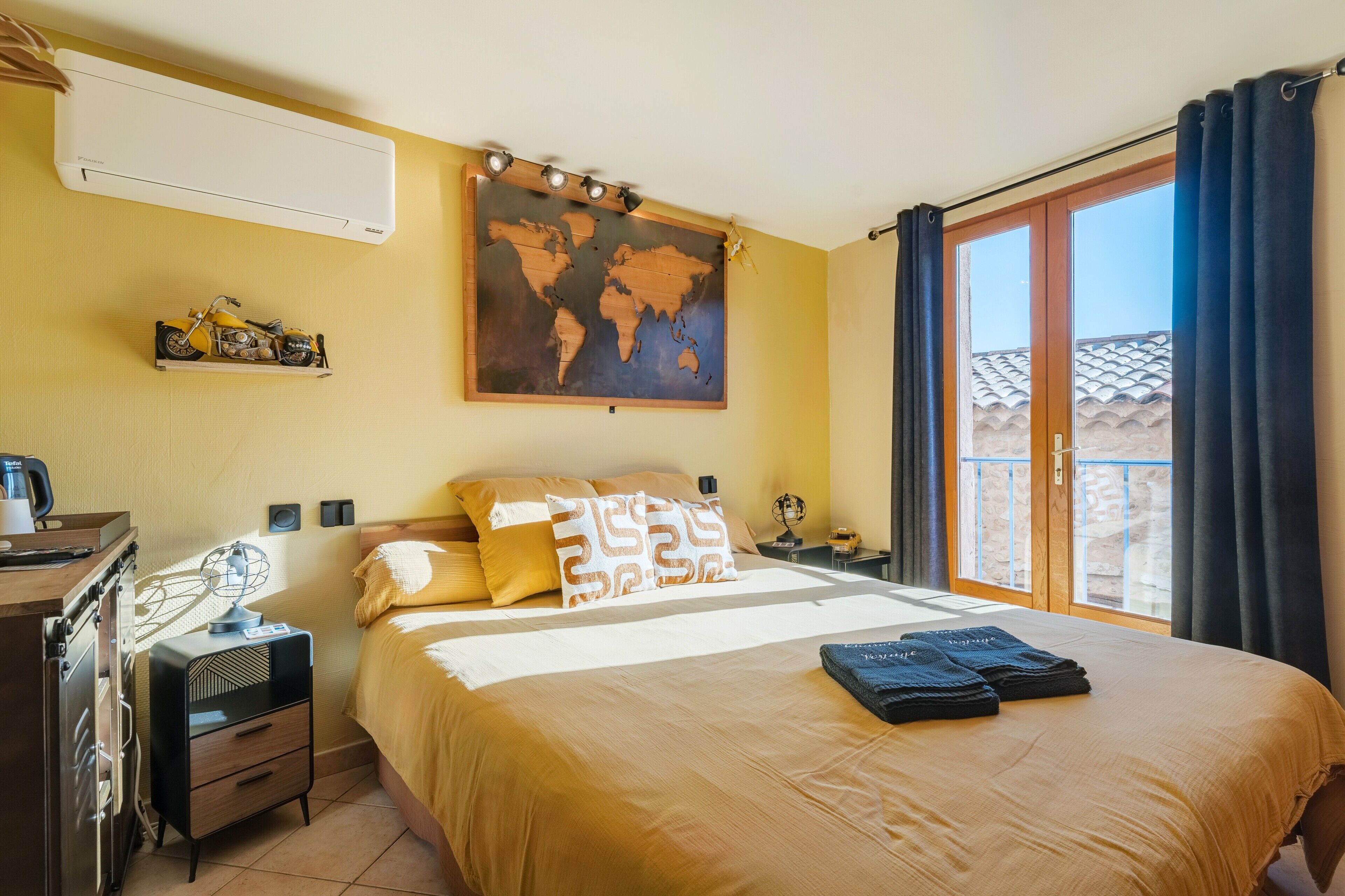 Wi-Fi, literie fournie