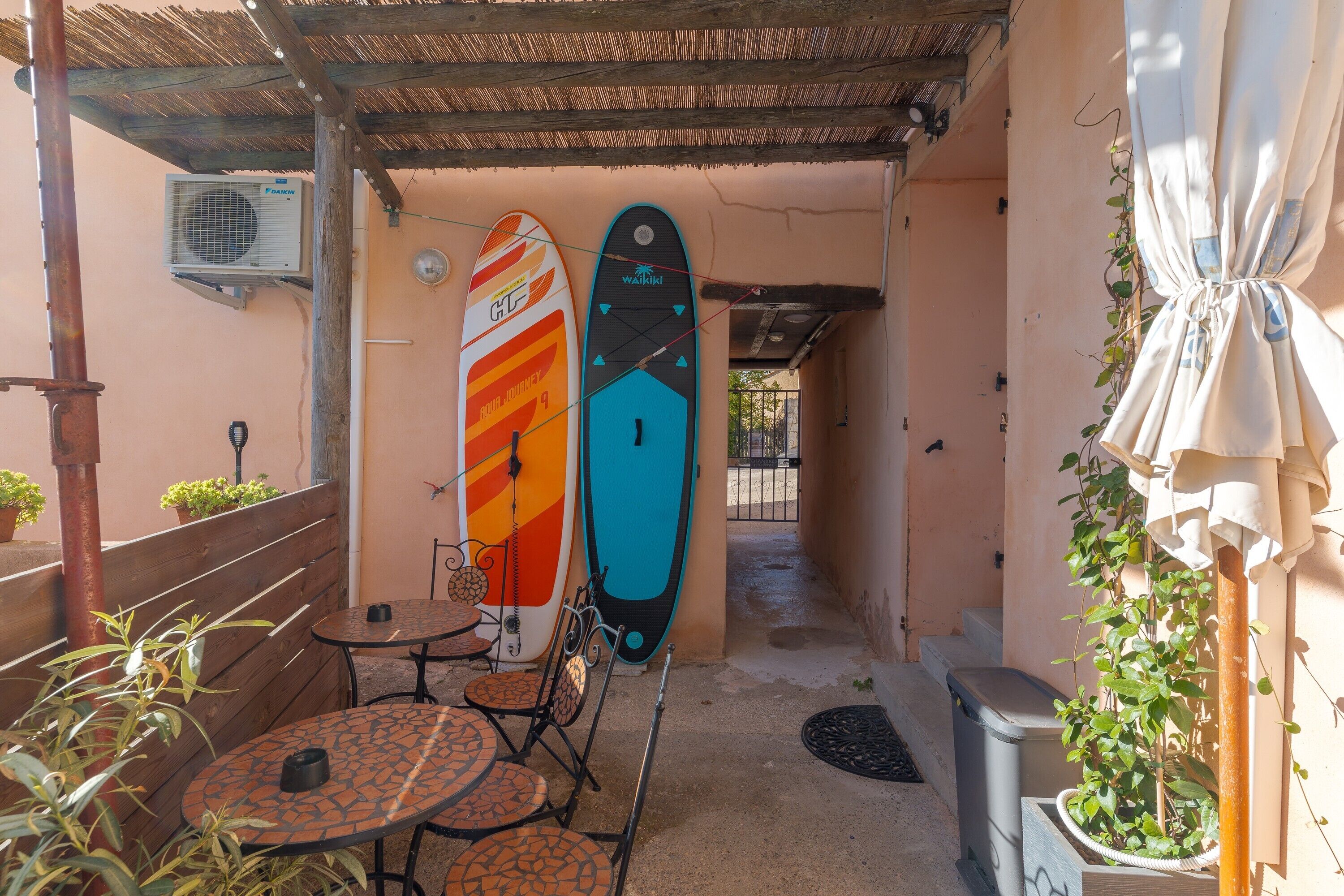 Enceinte de l’hébergement