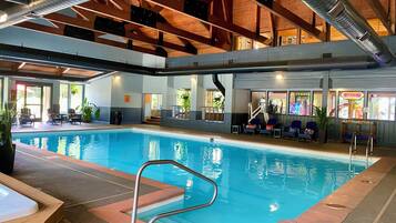 Indoor pool, a heated pool