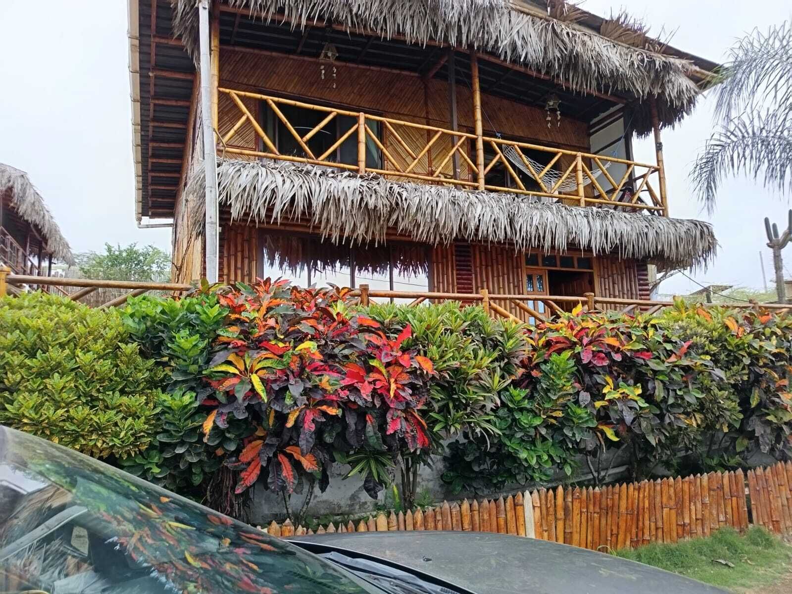 Majoituspaikan julkisivu