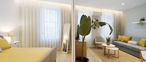 1 chambre, fer et planche Ă repasser, Wi-Fi, literie fournie