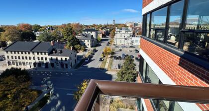 Spacious and bright Condo with stunning views of downtown Kingston.