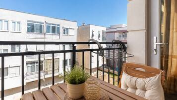 Familienapartment, 2 Schlafzimmer, Nichtraucher, Balkon | Terrasse/Patio