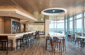 Bar (on property) - Ocean Enclave: Beautiful two-bedroom, two bath ocean front suite, Myrtle Beach (Myrtle Beach)
