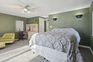 2 habitaciones, internet y ropa de cama 